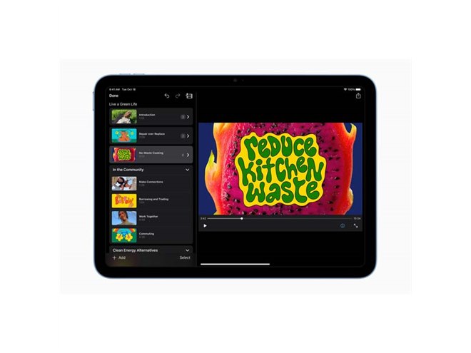アップル、ホームボタン廃止＆USB-C採用の第10世代「iPad」を発表