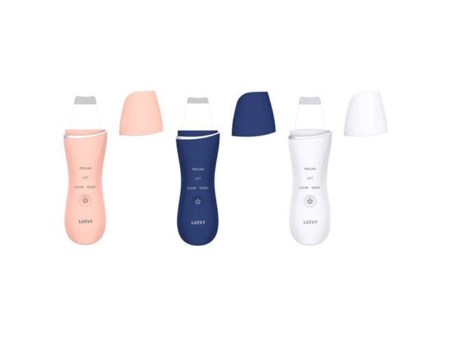 UltraSonic 超音波美顔器 本体 ナガオカ、最大25000回/秒の超音波振動に対応したピーリング美顔