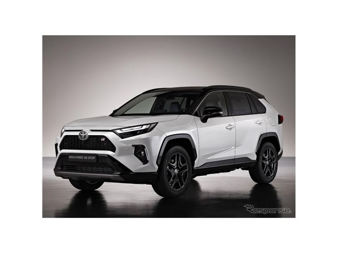 【2台】新型RAV4 GRスポーツ ブラックホワイト　／ホワイト　カラーサンプル トヨタ RAV4 に「GR SPORT」、欧州2023年型に設定 - 価格.com