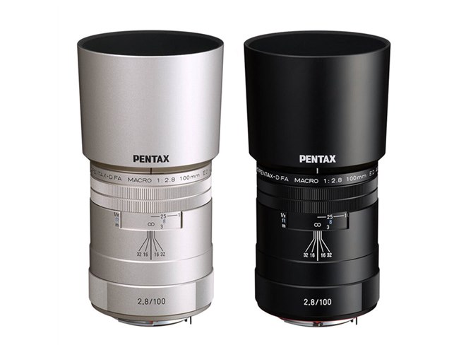 リコー、防塵・防滴構造のマクロレンズ「HD PENTAX‐D FA MACRO 100mmF2