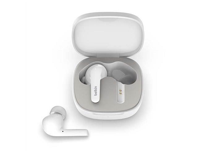Belkin SOUNDFORM 完全ワイヤレスイヤホン ノイズキャンセル対応 ベルキン、ノイキャン対応の完全ワイヤレスイヤホン「Belkin