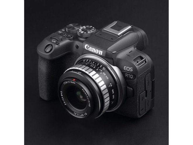 TTArtisan、「23mm f/1.4 C ブラック×シルバー」にRFマウントを追加
