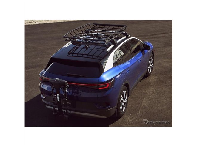 【正規品質保証】 VWのEV『ID.4』、純正オプションでカスタマイズ…SEMA 2022で発表 スタイ・よだれかけ