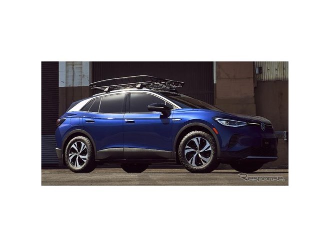 VWのEV『ID.4』、純正オプションでカスタマイズ…SEMA 2022で発表