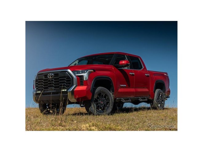 トヨタ タンドラ 新型に「TRDリフトキット」を設定、オフロード
