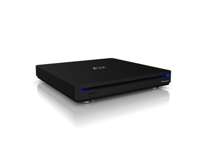 パイオニア、インシュレーターを搭載したポータブルBD「BDR-XS08