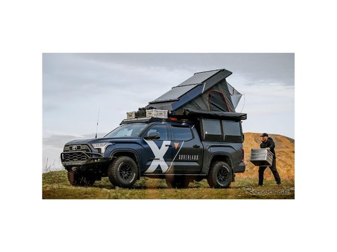 トヨタ『タンドラ』新型、走る映画制作スタジオになった…SEMA 2022