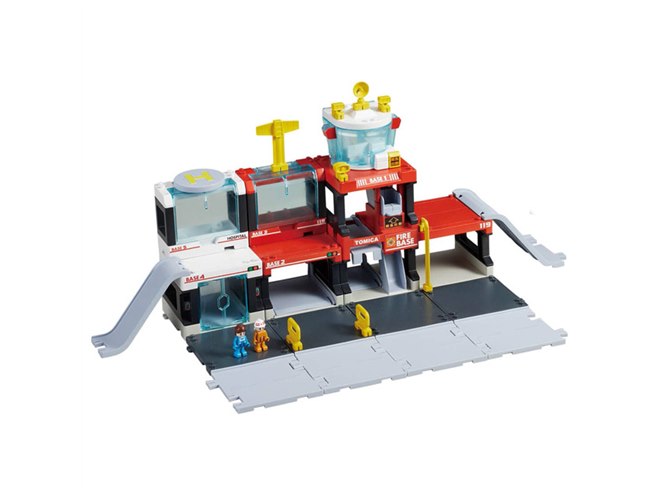 11月のトミカ】はしご消防車が出動する「出動！ 消火！ レスキュー