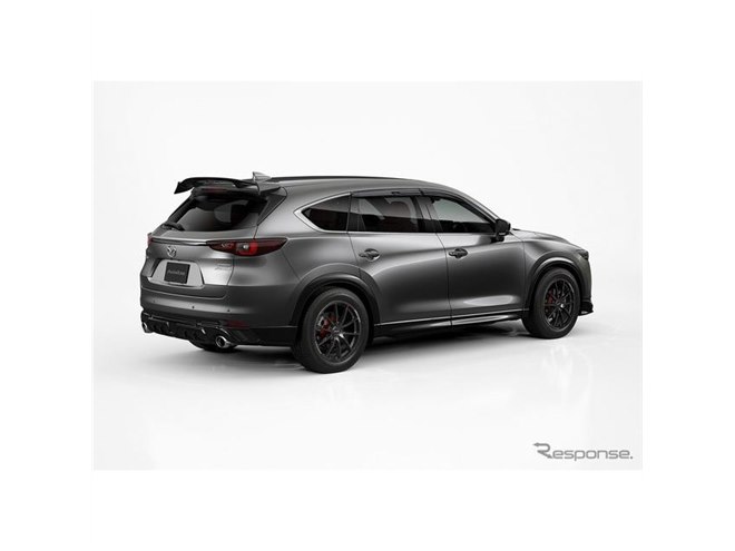 マツダ CX-8 改良新型】よりスポーティに、オートエクゼがスタイリング