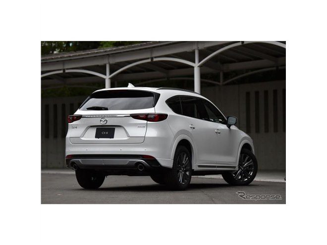 マツダ CX-8 改良新型】迫力ある最上級SUV、エクスクールシブモード
