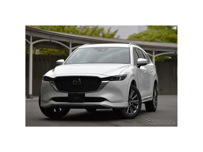 マツダ CX-8 改良新型】迫力ある最上級SUV、エクスクールシブモード
