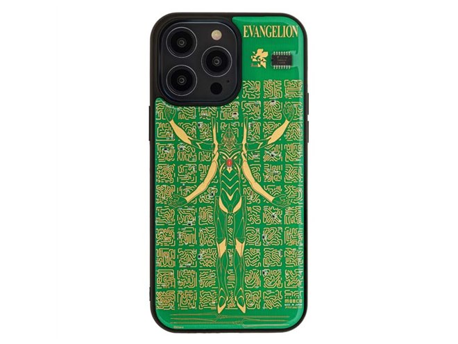 FLASH EVA13 基盤アート iPhone14Pro ケース 白 電子技販、「エヴァンゲリオン」＆基板デザインのiPhone 14 Pro