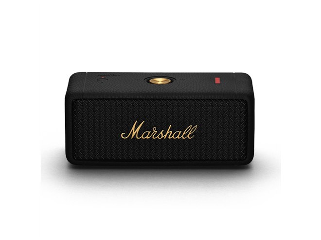 Marshall Emberton スピーカー ホワイト　連続30時間再生 Marshall、最大30時間再生に対応したBluetoothスピーカー