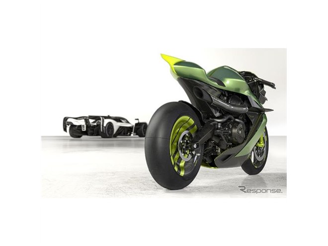 アストンマーティン初の二輪車、サーキット専用モデルが登場…EICMA