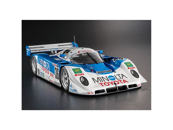 ハセガワ、完全新金型で再現した「ミノルタ トヨタ 91C-V」1/24模型