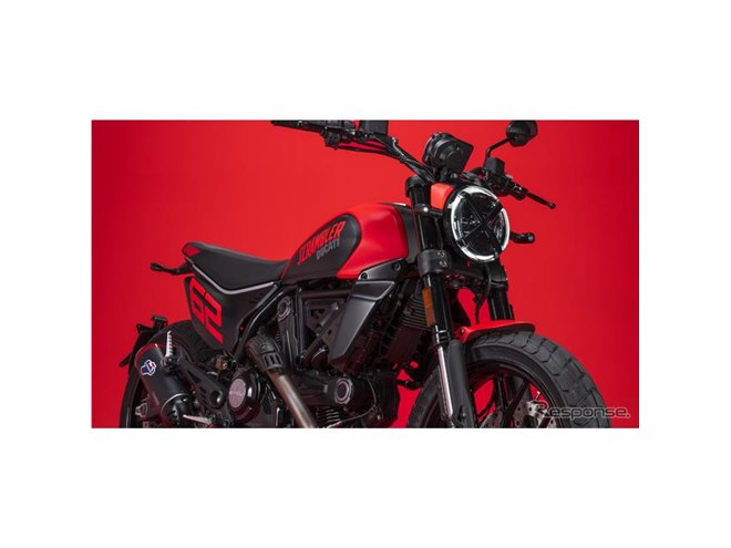 ドゥカティ スクランブラー 新型、スポーツ仕様「フルスロットル