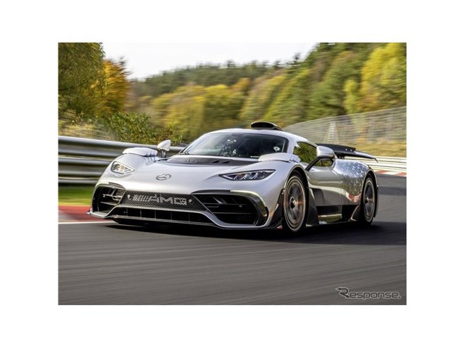 公道走るF1、メルセデスAMG『ワン』がニュル最速の市販車に…ポルシェの