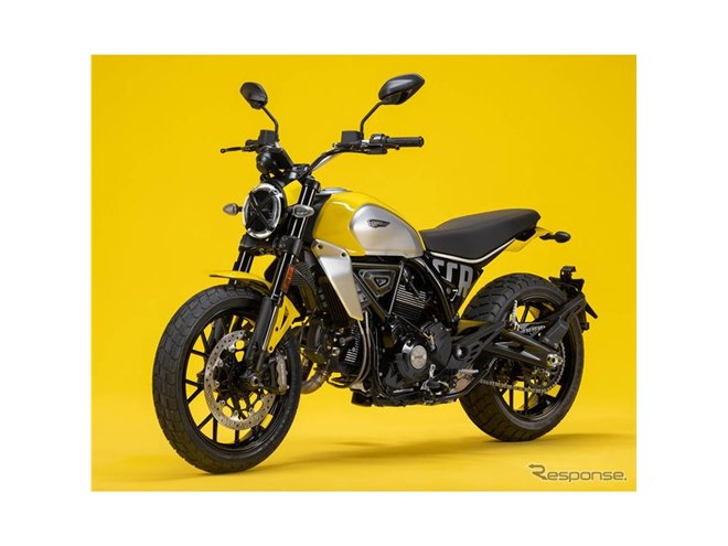 ドゥカティ スクランブラー 新型、標準仕様でもカスタム豊富…アイコン