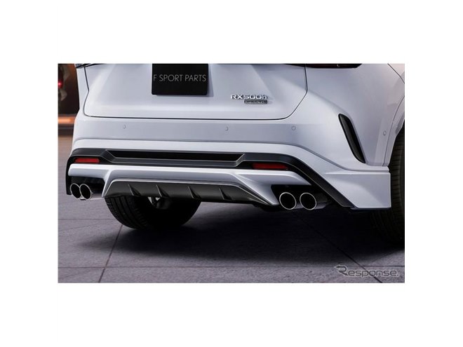 レクサス RX 新型】Fスポーツ向けエアロキット発売、究極の機能美を