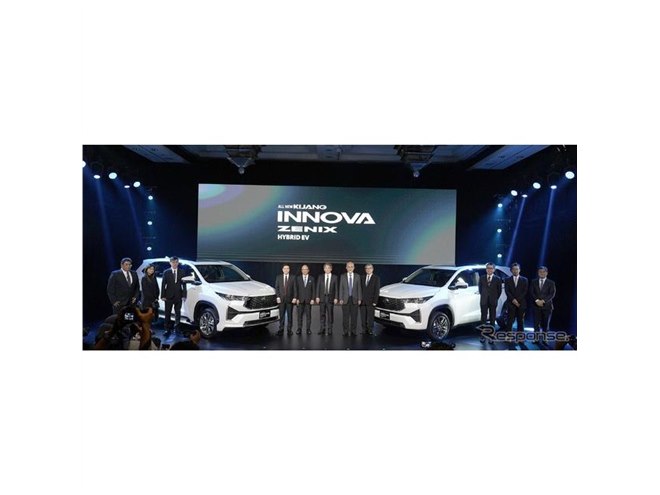 トヨタの新型ミニバン、第5世代ハイブリッド搭載…『イノーバ