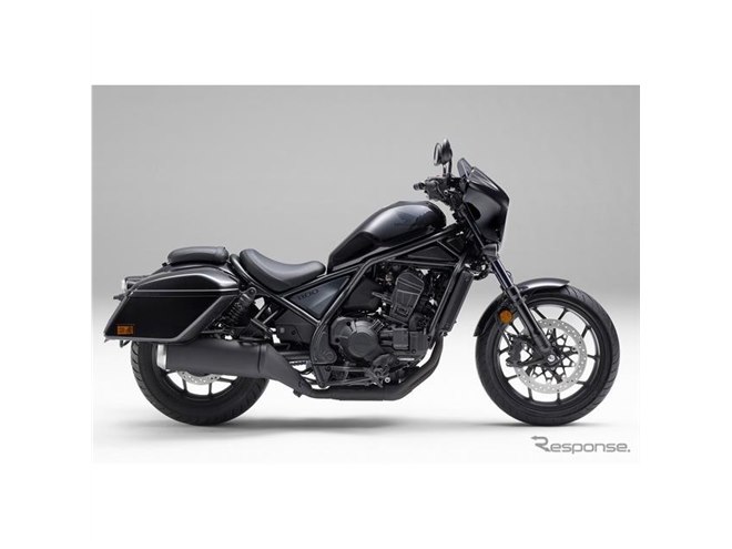 ホンダ レブル1100T 発売へ、大型スクリーン＆サドルバック装備でより