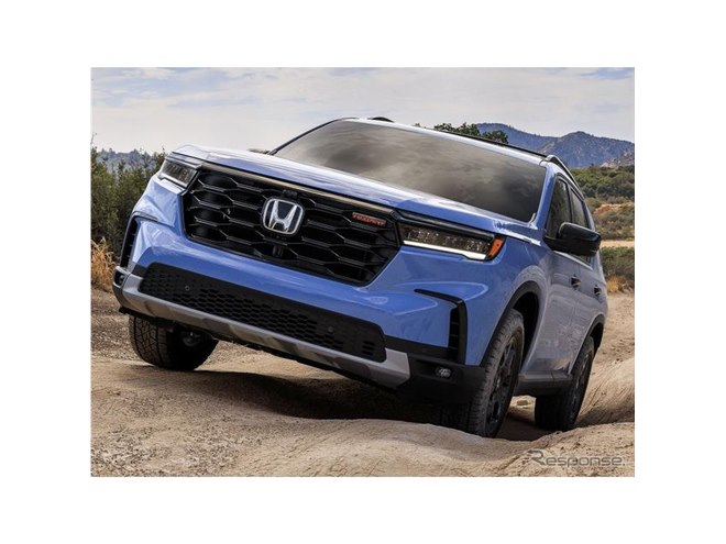 新品 希少！1/43 ホンダ純正 TSM 新型 ホンダ パイロット ブルー 新品 希少！1/43 ホンダ純正 TSM 新型 ホンダ パイロット ブルー