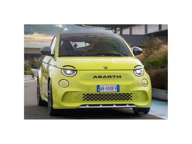アバルト初のEV『500e』、ガソリン車の「695」よりも速い…欧州発表