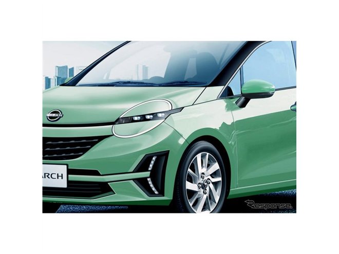マーチ 日産『マイクラ』新型を先行発表、EVで2025年内に発売…日本の
