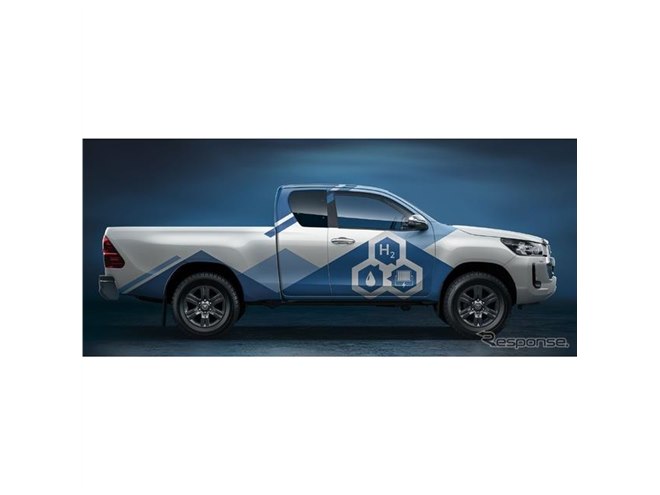 トヨタ『ハイラックス』に燃料電池車が登場、MIRAI のパワートレインを