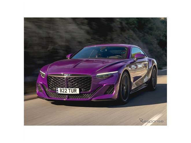 世界限定18台のベントレー『バトゥール』、実走行テスト開始…2023年