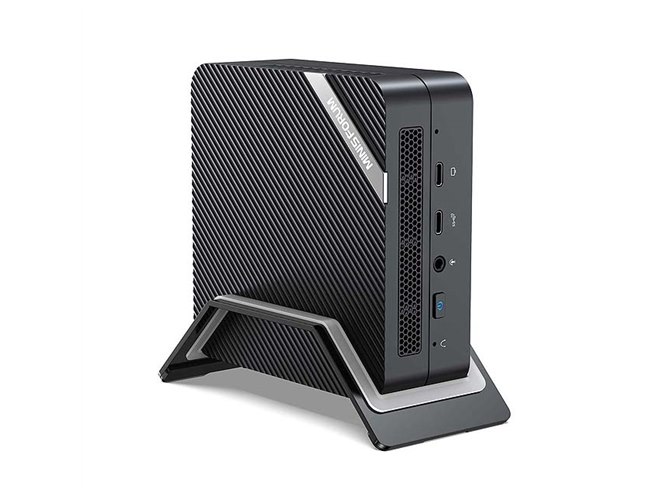 MINISFORUM UM580B（ミニPC） MINISFORUM UM580B、AMD Ryzen 7 5800H搭載のミニPC。Gan 電源