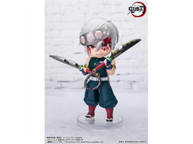 バンダイ、Figuarts mini「宇髄天元 音の呼吸」「堕姫・妓夫太郎」が