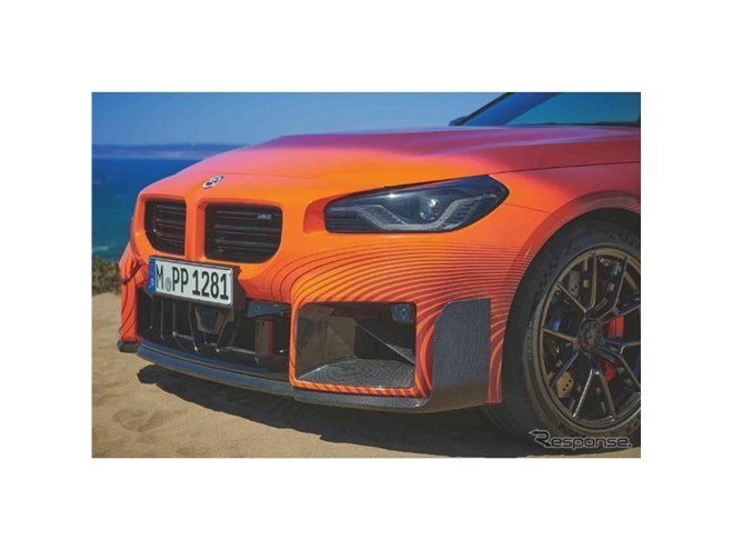 カーボン製エアロや8kg軽量化のチタン製サイレンサー、BMW『M2』新型用