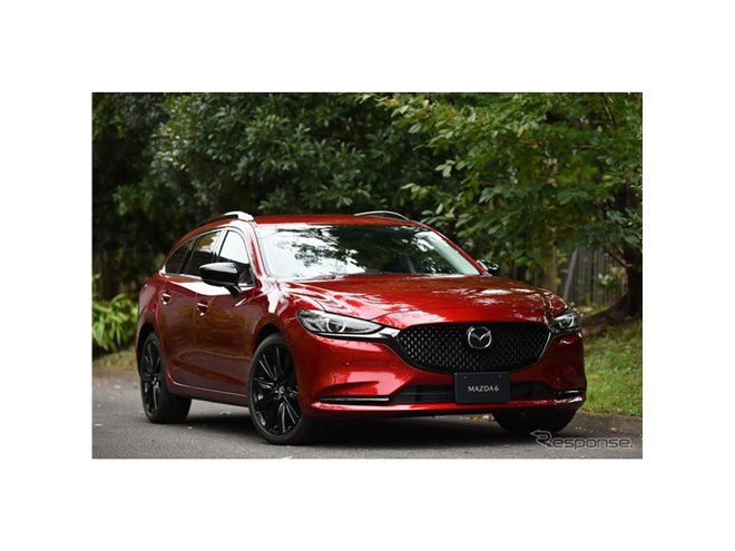 マツダ6 改良新型】スポーツアピアランス…スポーティなブラック仕上げ