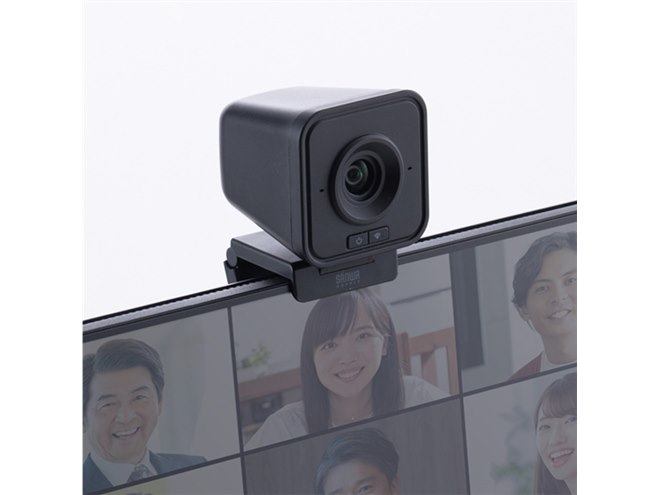 最大約20mの通信範囲に対応、サンワがワイヤレスWEBカメラ「400-CAM102