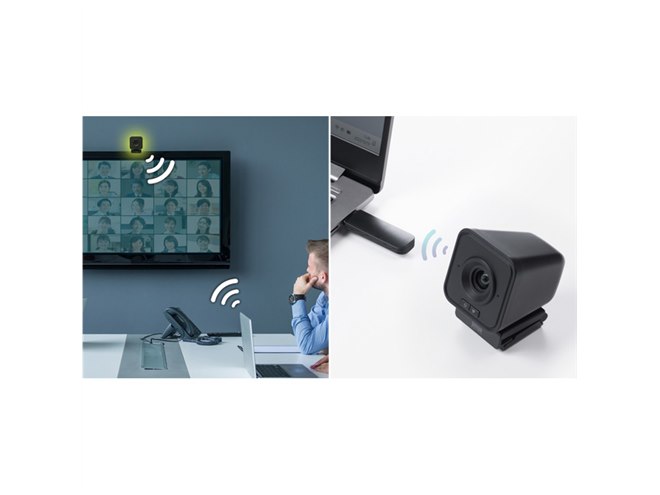最大約20mの通信範囲に対応、サンワがワイヤレスWEBカメラ「400-CAM102