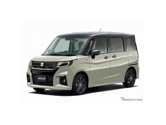 スズキ ソリオ にハイブリッド仕様を追加、22.3km/Lの低燃費実現