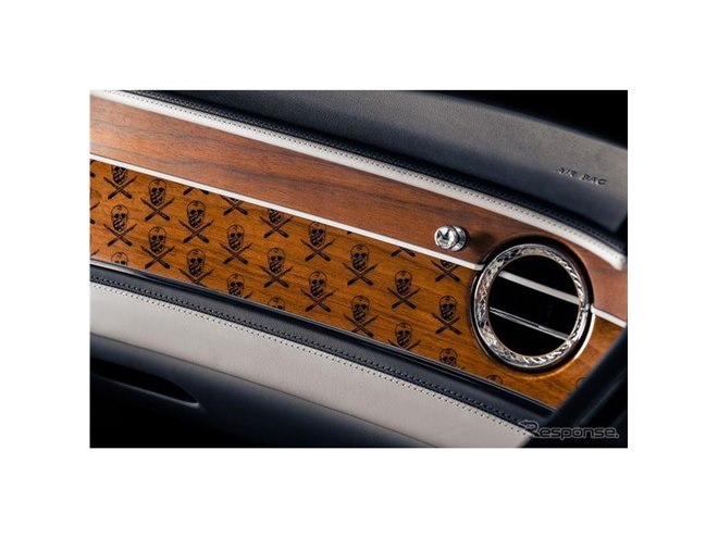 ドクロマーク」を内装に、1台限りのベントレー発表…544馬力PHEV