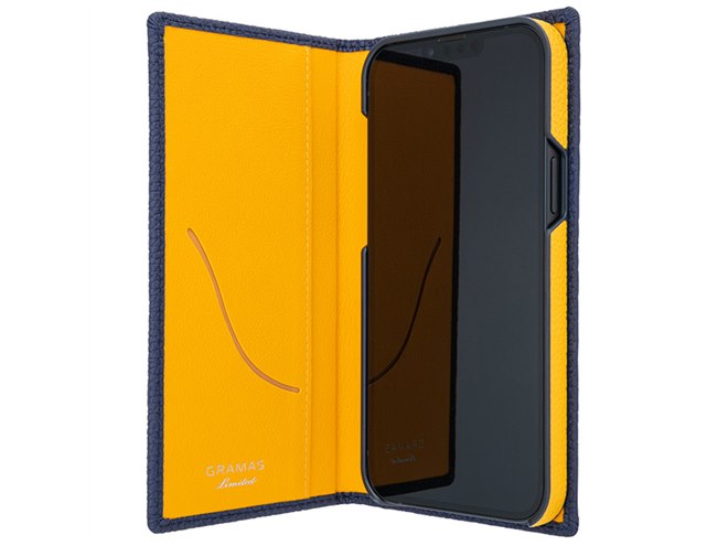 坂本ラヂヲ R08L062W 坂本ラヂヲ、シュランケンカーフレザーを使用したMagSafe対応