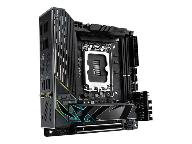 ASUS、ゲーミングMini ITXマザー「ROG STRIX Z790-I GAMING WIFI