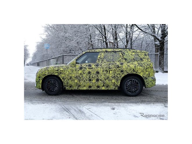 MINI史上最大サイズに!? MINI『クロスオーバー』次期型、新デザインの