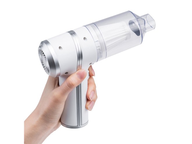 サンワ、2種のノズルが付属するコードレスクリーナー「200-CD077