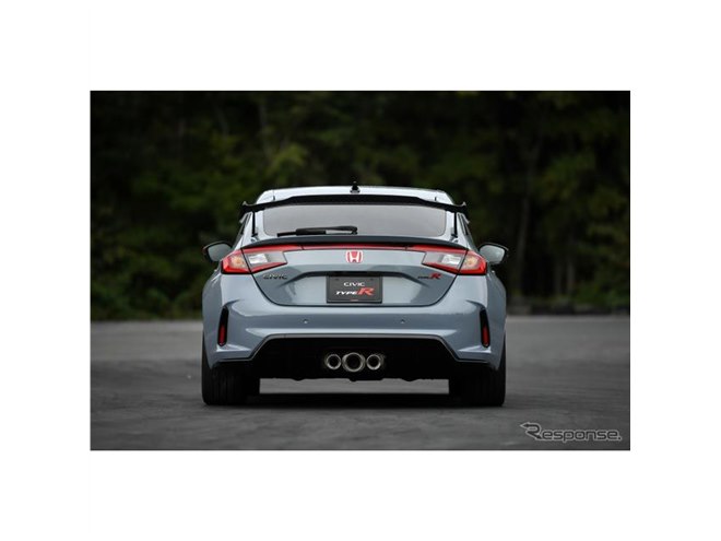 コタ様ご購入分　シビックタイプR 純正リヤスポイラー　土台付き シビック タイプR/CIVIC TYPE-R FK8：純正 テールゲートスポイラー