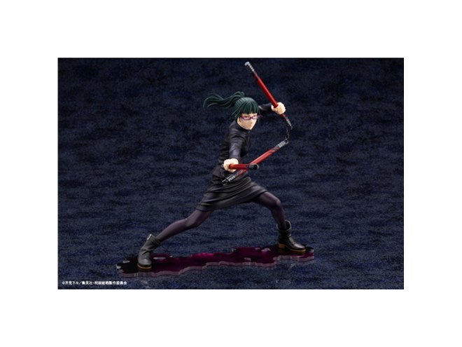 近日期間限定価格　稀呪物 完全版　超強力　黒魔術　強力な保護守る +金運大金 特級呪具“游雲”を構える姿を再現、「呪術廻戦」禪院真希の1/8