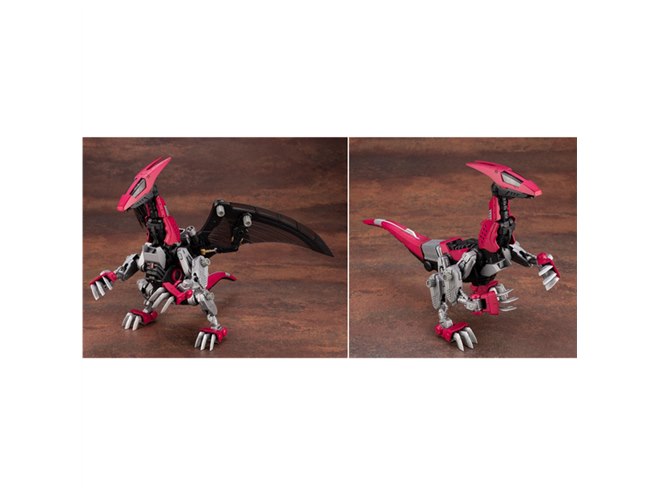 引込式切断翼を展開可能、ゼネバス帝国仕様の「レドラー」1/72プラモ