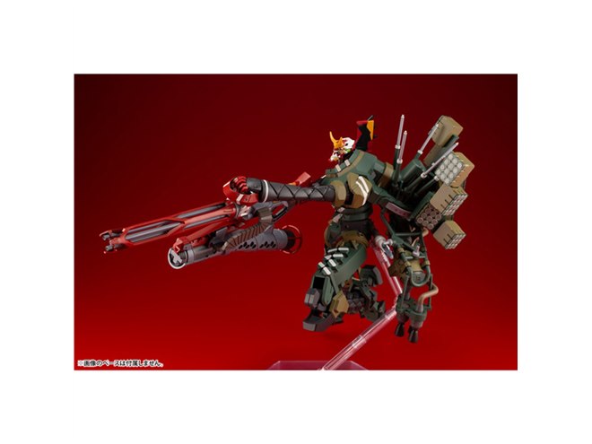 ガトリング砲やナギナタも付属、「エヴァンゲリオン新2号機α」1/400