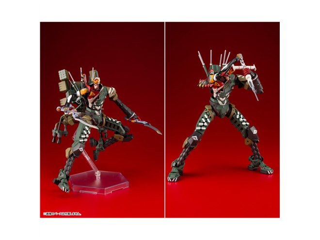 ガトリング砲やナギナタも付属、「エヴァンゲリオン新2号機α」1/400