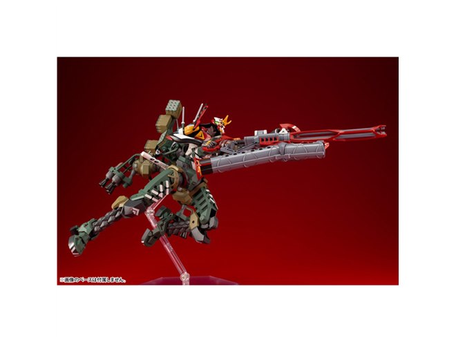 ガトリング砲やナギナタも付属、「エヴァンゲリオン新2号機α」1/400