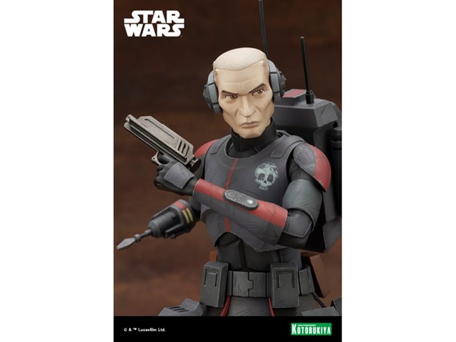 バッド・バッチ」エコーを1/7スケールで立体化、素顔パーツが