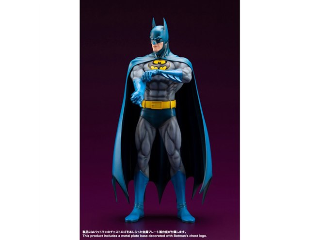 コトブキヤ、再定義による“フォトリアル”な「バットマン」1/6